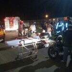 ‘Buracolândia’: motociclistas ficam feridas depois de cair em cratera na Rua da Divisão