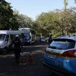 Protesto contra as reformas fecha trânsito em frente à Assembleia Legislativa