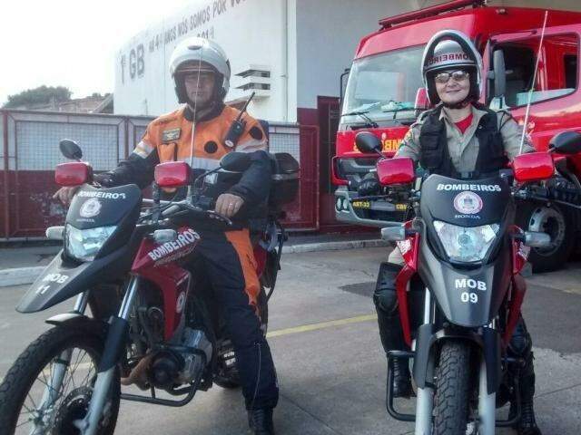 Estado vai comprar mais jaquetas com air bags para motociclista bombeiros