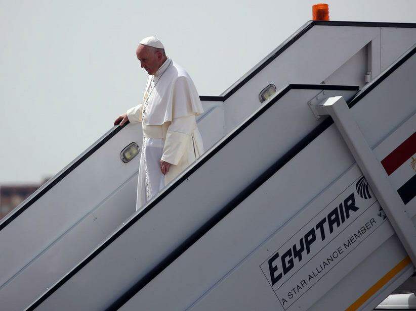 Papa Francisco visita Egito em meio a ameaça de Estado Islâmico a cristãos