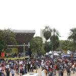 Trabalhadores lotam Praça do Rádio em comemoração ao 1º de maio