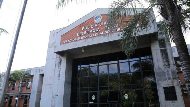 Sede da Delegacia-Geral de Polícia Civil no Parque dos Poderes, em Campo Grande