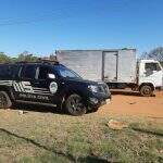 Caminhão roubado em mercado de Brasília é recuperado 3 meses depois em MS