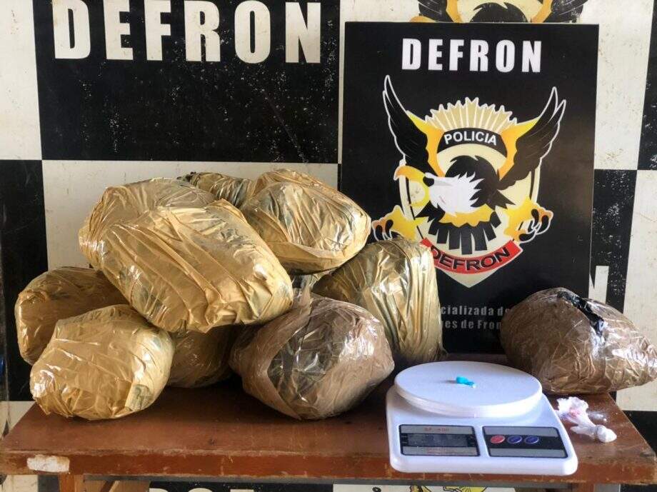 Ao preparar carregamento, traficante é preso com cocaína ‘pura’ avaliada em R$ 400 mil