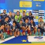 Em Brasília, futsal feminino de MS conquista o segundo lugar nos Jogos Universitários Brasileiros