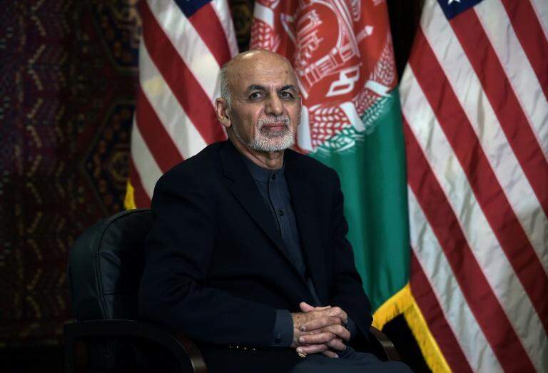 Ashraf Ghani foi reeleito. (AFP)