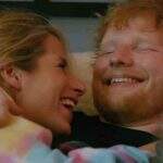 Ed Sheeran e a mulher aparecem pela primeira vez em vídeo