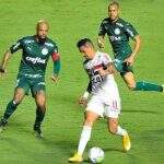 São Paulo cede empate do Palmeiras nos acréscimos e não tem mais chance de título
