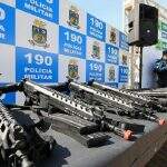 Governo anuncia compra de 5,5 mil armas para as polícias de MS até o final de 2022