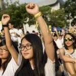 Estudantes de Hong Kong boicotam primeiro dia de aula