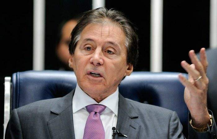 Senado gasta R$ 8,2 mil em quadro que retrata o ex-presidente Eunício Oliveira