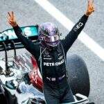 Hamilton vence sua 100ª corrida! Ele é o primeiro piloto a alcançar essa marca