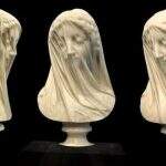 As esculturas veladas e a beleza do mármore transparente.