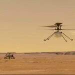 O helicóptero-robô ‘Ingenuity’ faz história com 1º voo sobre Marte