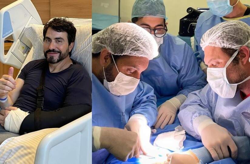 Padre Fábio de Melo tem tendão lacerado e passa por cirurgia: ‘o da cabeça curta do bíceps’