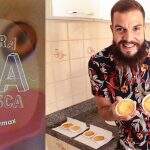 #ForaDaCasca: Músico Chicão Castro reproduz doce com ovos e coco ralado