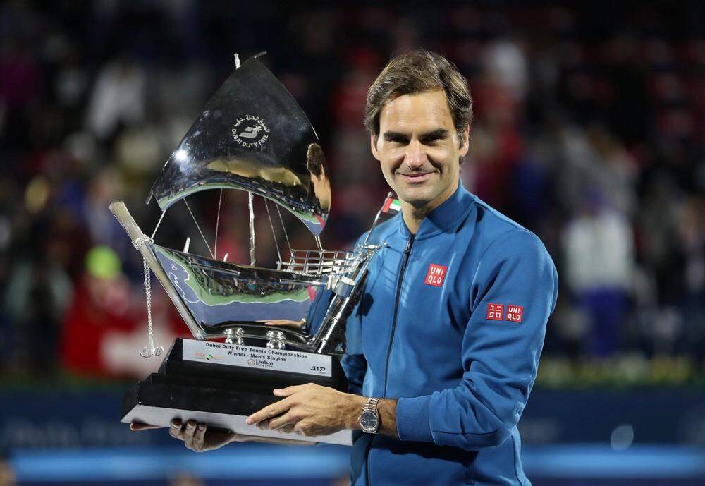 Roger Federer vence ATP 500 de Dubai e conquista o 100º título da carreira