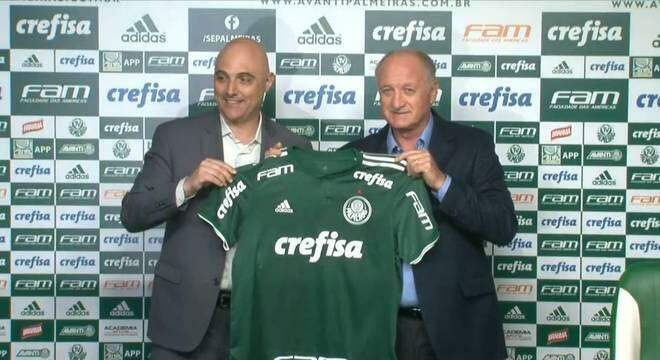 Felipão narra susto com convite e elogia estrutura do Palmeiras