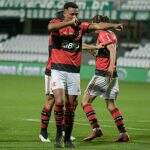 Em ritmo de treino, misto do Flamengo vence Coritiba pela Copa do Brasil