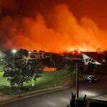 Incêndio de grandes proporções atinge reserva natural do Dhama e assusta moradores em Campo Grande