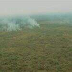 Força-tarefa intensifica combate aos incêndios na região de Nabileque, Pantanal de Ladário