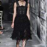 Dior , uma série de looks pretos nada básicos