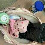 Dupla é flagrada com maconha em mochila de bebê recém-nascido