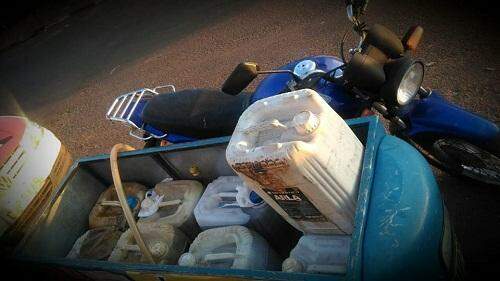 Funcionário é preso furtando combustível de moto em empresa de monitoramento