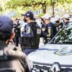 Esquema tem 300 guardas e até drones para manifestações em Campo Grande