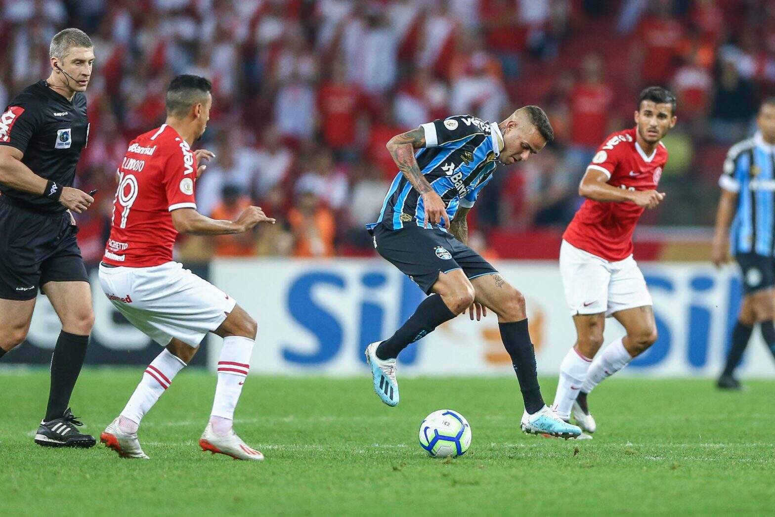 Inter fez gol no primeiro tempo