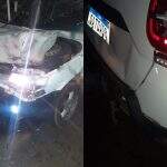 Bêbado e sem CNH, motorista bate em viatura da guarda e tenta fugir em Campo Grande