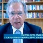 Guedes diz que vacinação em massa contra o coronavírus deve custar R$ 20 bilhões