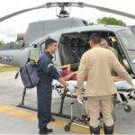 Bombeiros e Marinha resgatam mulher picada por cobra no Pantanal