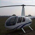 Helicóptero faz pouso em fazenda de MS e polícia suspeita de tráfico de drogas