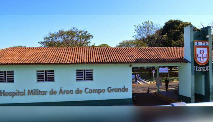Hospital Militar de Campo Grande. Foto: Divulgação