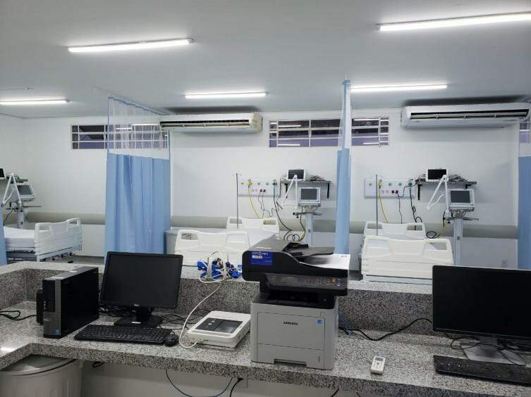 Com investimento de R$ 1,2 Milhão, Santa Casa de Corumbá entrega CTI para pacientes com coronavírus