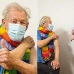 Ian McKellen, de ‘Senhor dos Anéis’ e ‘X-men’, é vacinado contra o coronavírus