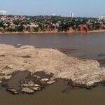 A ‘passos lentos’, nível do Rio Paraguai sobe, mas continua abaixo do normal