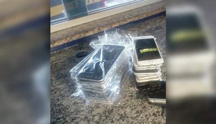 Funcionário rouba 15 celulares de loja para vender na internet