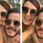 “Que saudade!”: Fátima Bernardes compartilha fotos românticas do namoro