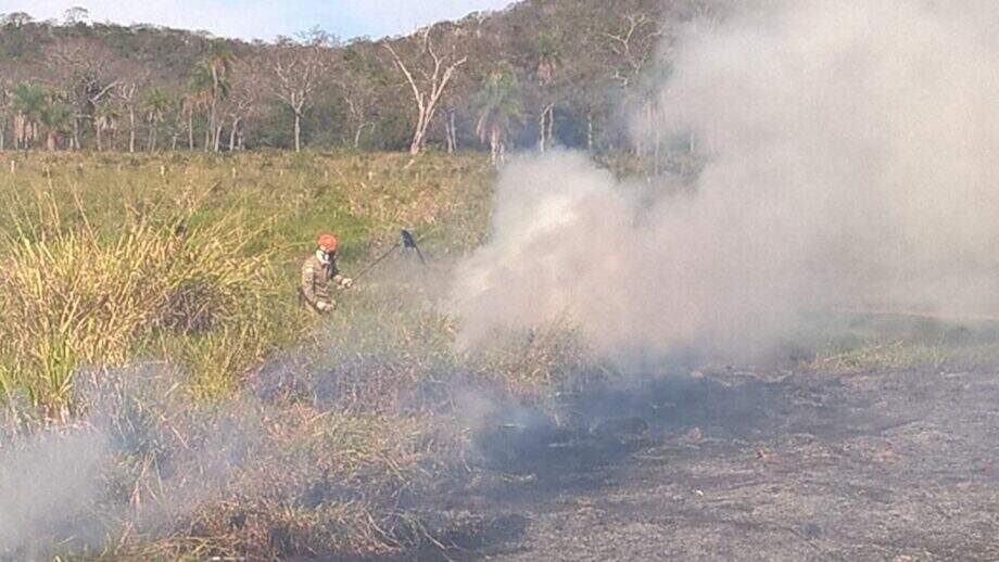 Foto: Corpo de Bombeiros de Corumbá