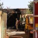 VÍDEO: Incêndio destrói depósito de materiais de construção usados no Buriti