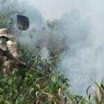Bombeiros combatem incêndios que já consumiram 40 campos de futebol no Pantanal