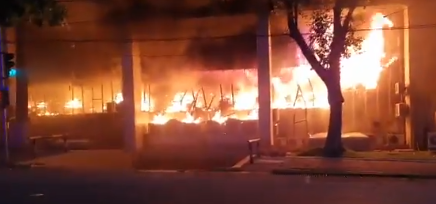 VÍDEO: Incêndio atinge Tribunal de Justiça do Ceará
