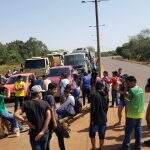 Após 3 dias, estudantes e lideranças indígenas liberam rodovia MS-156