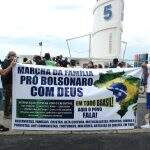No Rio, manifestantes pró-Bolsonaro pedem ‘intervenção popular’