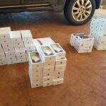 Escrivão de Polícia Civil é preso com 124 iPhones contrabandeados na Fronteira de MS