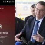 Instagram censura post de Bolsonaro com notícia falsa sobre queda de mortes no CE