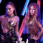 Shakira e Jennifer Lopez sobem juntas no palco do Super Bowl deste ano