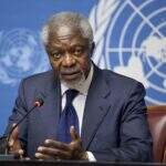 Morre Kofi Annan, ex-secretário-geral da ONU